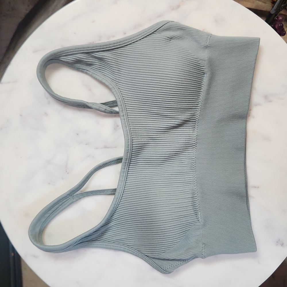 Aerie blue sports bra
